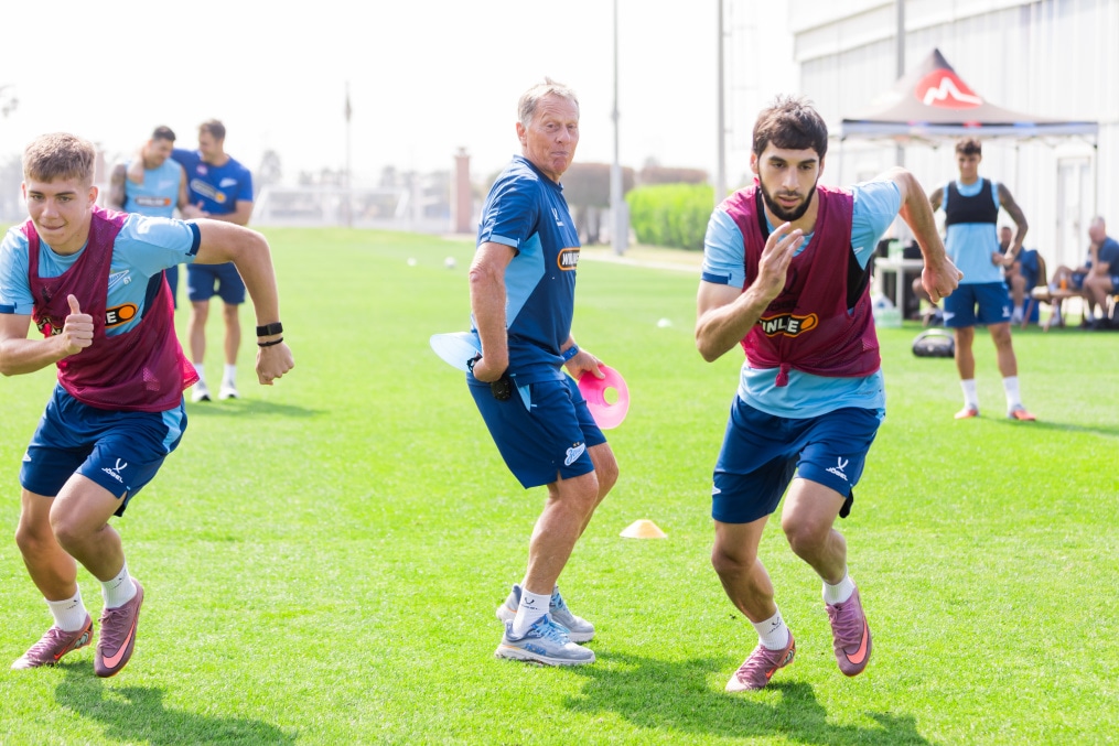 Зимние «Газпром» — тренировочные сборы 2026: тренировка 8 февраля