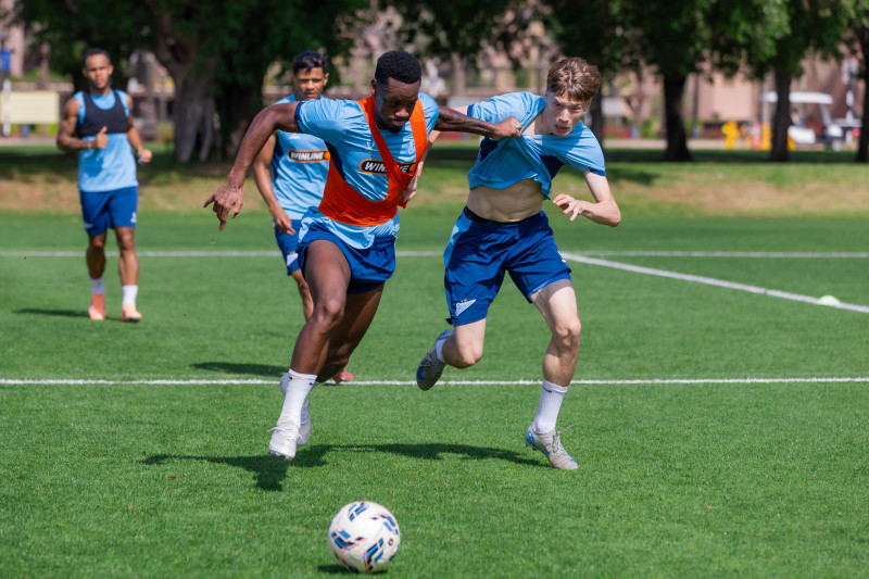 09.02.2026. ОАЭ, Абу-Даби. Зимние «Газпром» — тренировочные сборы 2026: тренировка 9 февраля