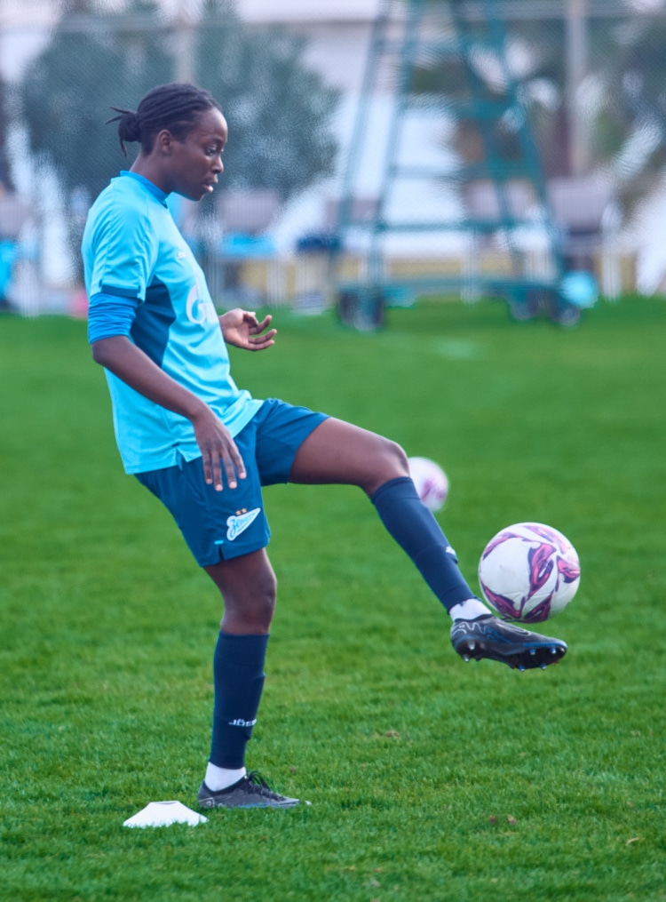 Зимний учебно-тренировочный сбор женской команды «Зенит» в Турции: 9 февраля, вечерняя тренировка