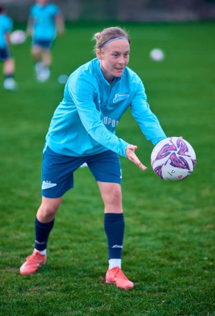 Зимний учебно-тренировочный сбор женской команды «Зенит» в Турции: 9 февраля, вечерняя тренировка