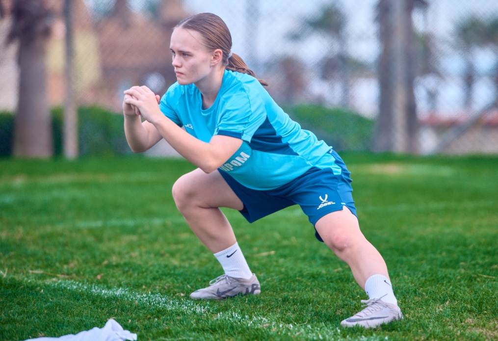 Зимний учебно-тренировочный сбор женской команды «Зенит» в Турции: 9 февраля, вечерняя тренировка