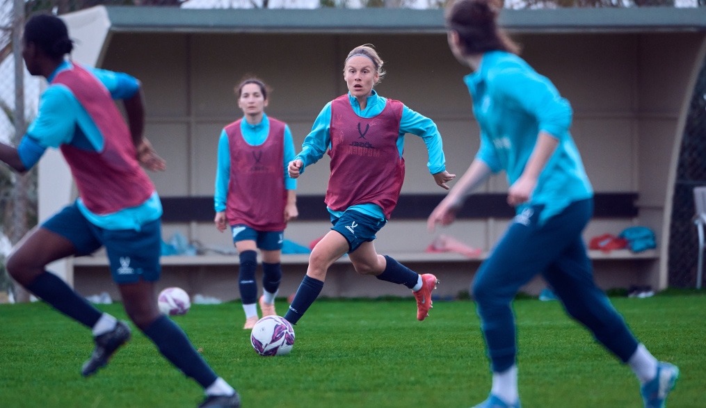 Зимний учебно-тренировочный сбор женской команды «Зенит» в Турции: 9 февраля, вечерняя тренировка