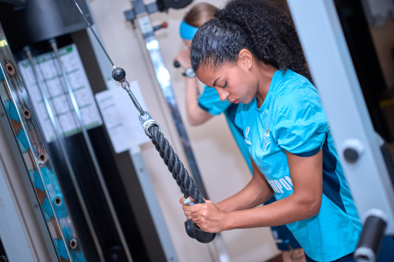 Зимний учебно-тренировочный сбор женской команды «Зенит» в Турции: 12 февраля, утренняя тренировка