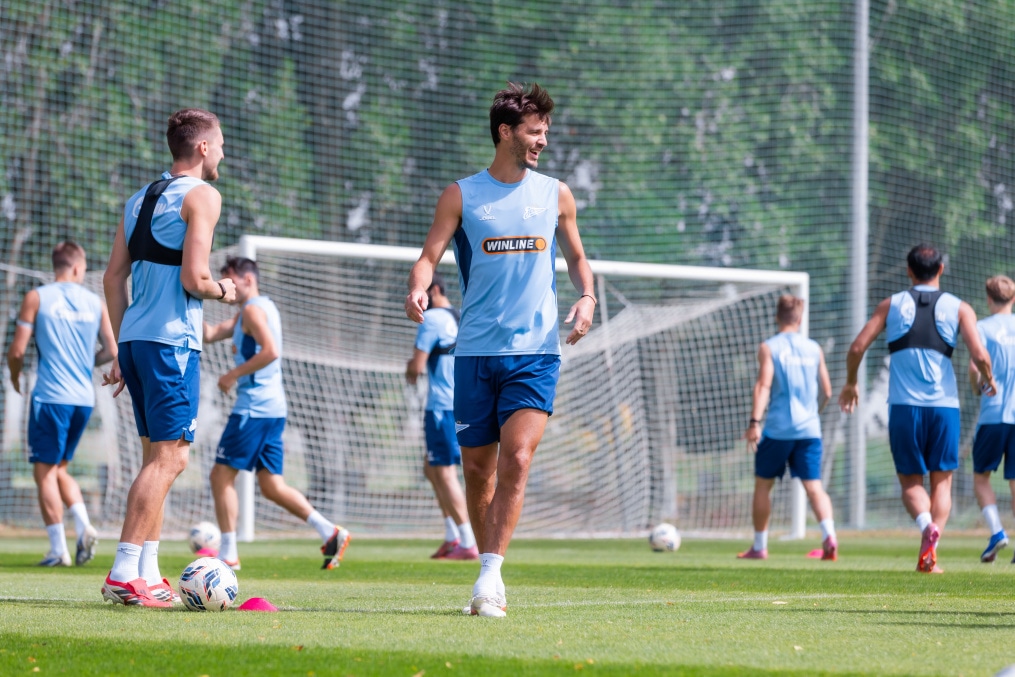 Зимние «Газпром» — тренировочные сборы 2026: тренировка 16 февраля