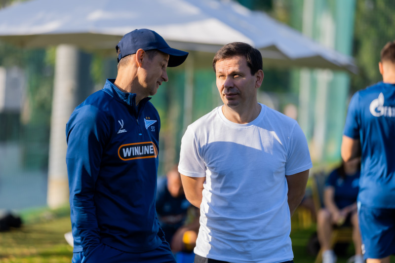 Зимние «Газпром» — тренировочные сборы 2026: тренировка 23 февраля