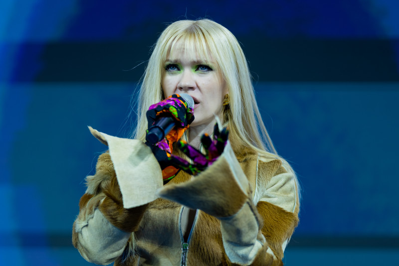 Концерт группы «Моя Мишель» на Фан-Променаде перед матчем с «Балтикой»