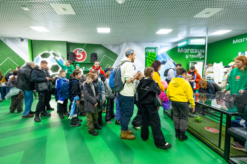 «З — Забота»: Фан-Променад перед матчем «Зенит» — «Балтика»