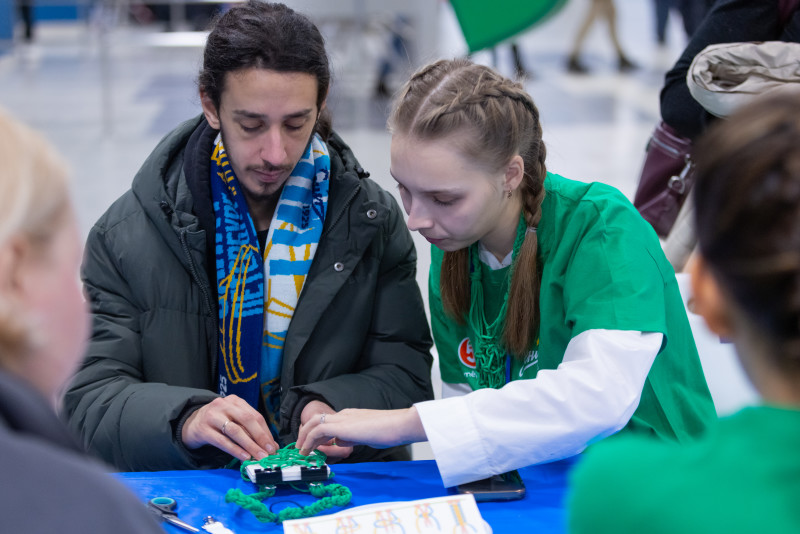 «З — Забота»: Фан-Променад перед матчем «Зенит» — «Балтика»