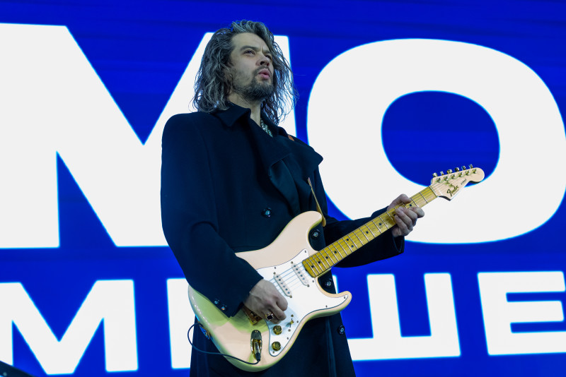 Концерт группы «Моя Мишель» на Фан-Променаде перед матчем с «Балтикой»