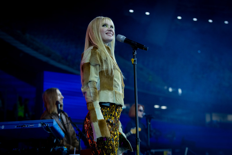 Концерт группы «Моя Мишель» на Фан-Променаде перед матчем с «Балтикой»