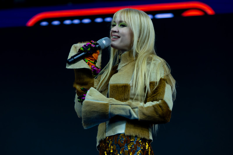 Концерт группы «Моя Мишель» на Фан-Променаде перед матчем с «Балтикой»