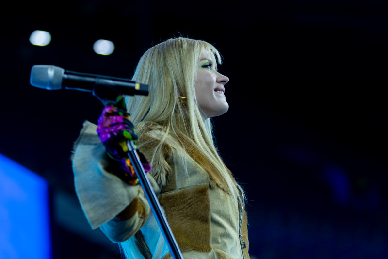 Концерт группы «Моя Мишель» на Фан-Променаде перед матчем с «Балтикой»