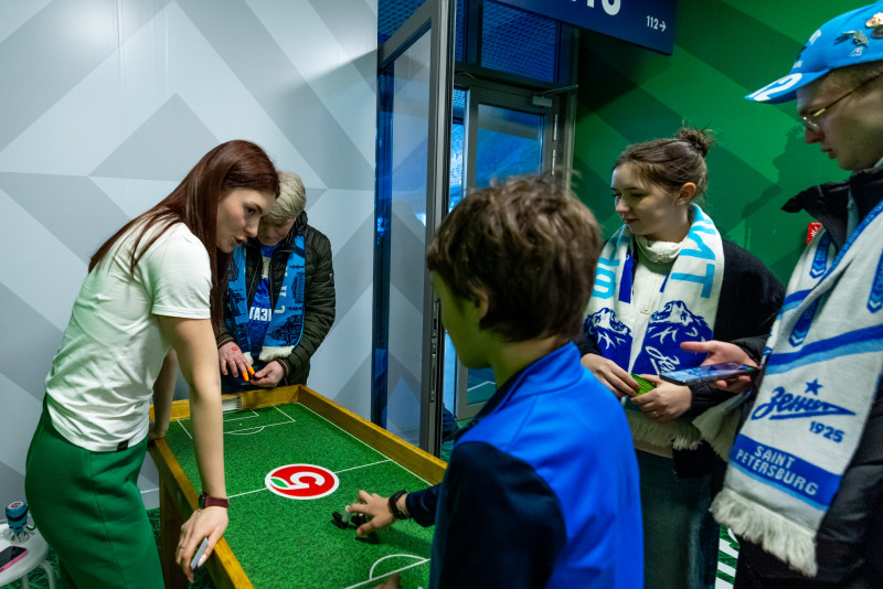 «З — Забота»: Фан-Променад перед матчем «Зенит» — «Балтика»