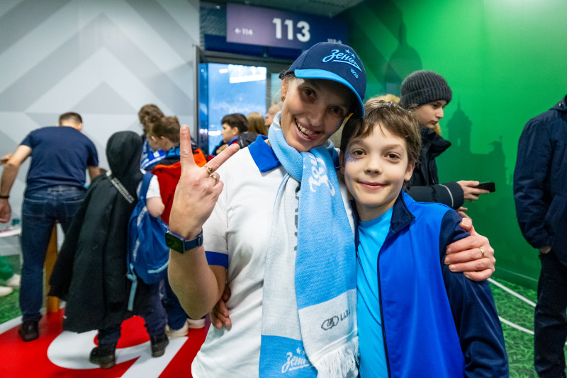 «З — Забота»: Фан-Променад перед матчем «Зенит» — «Балтика»