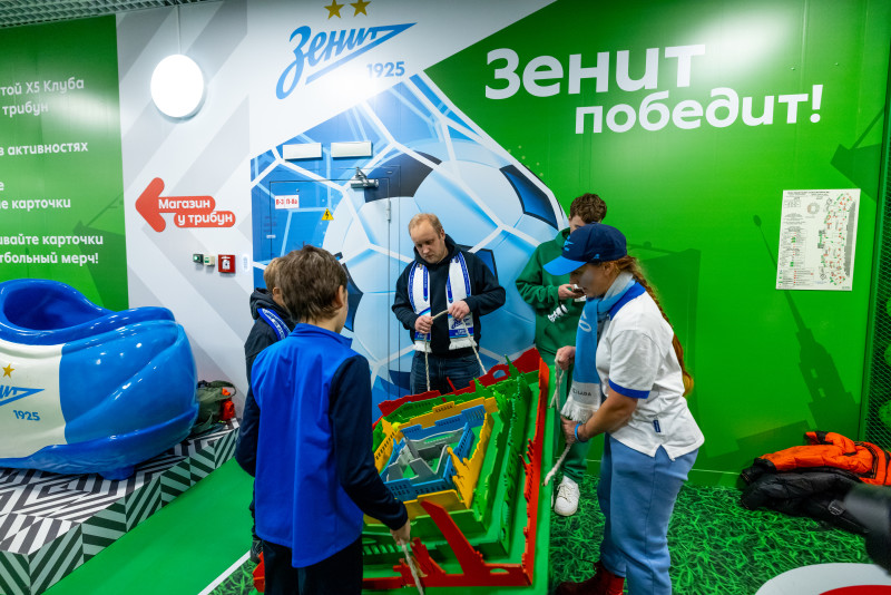 «З — Забота»: Фан-Променад перед матчем «Зенит» — «Балтика»