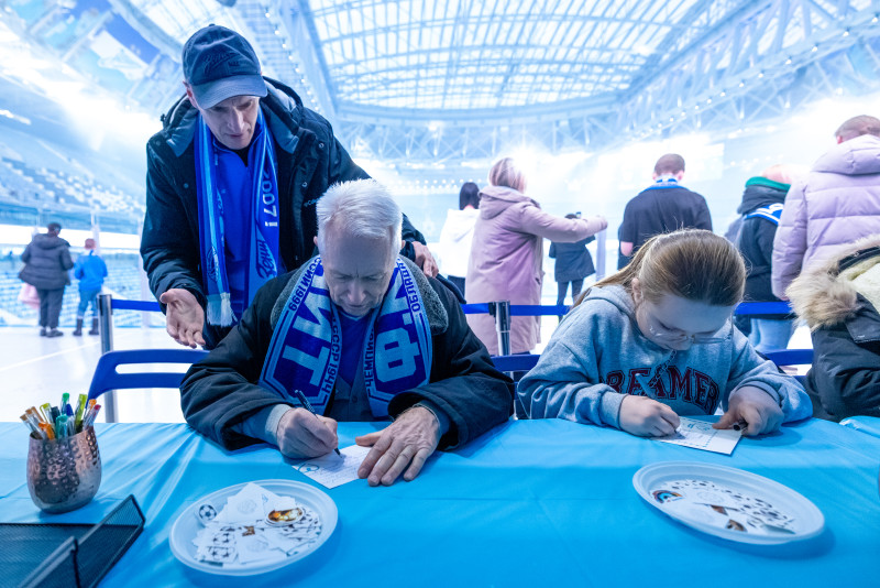 «З — Забота»: Фан-Променад перед матчем «Зенит» — «Балтика»