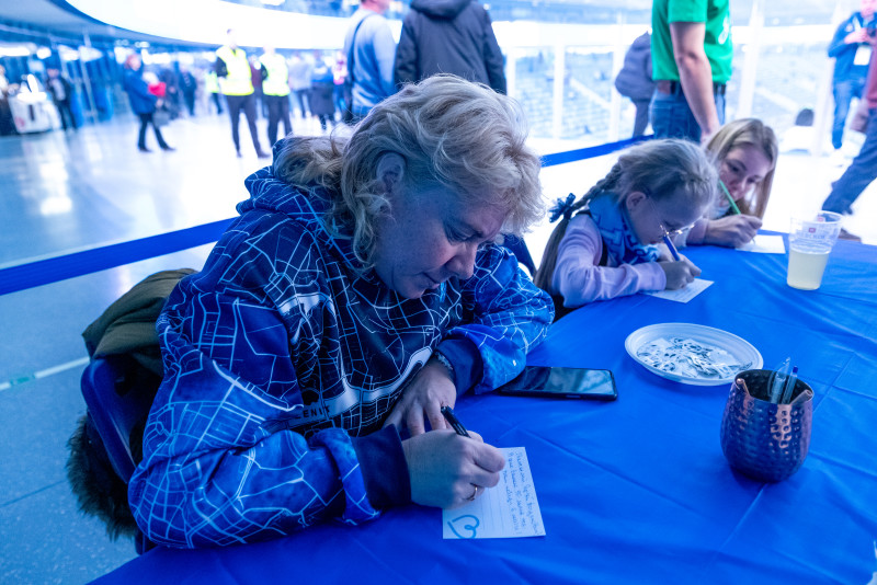 «З — Забота»: Фан-Променад перед матчем «Зенит» — «Балтика»