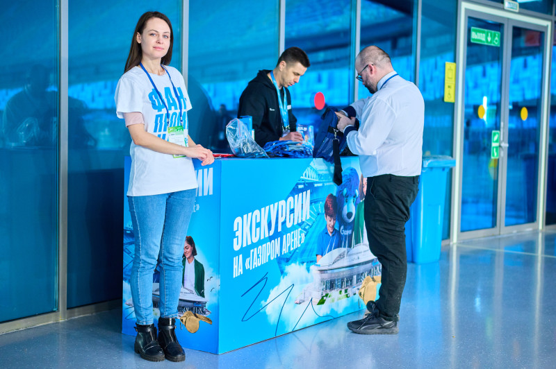 Активности Фан-Променада перед матчем «Зенит» — «Балтика»