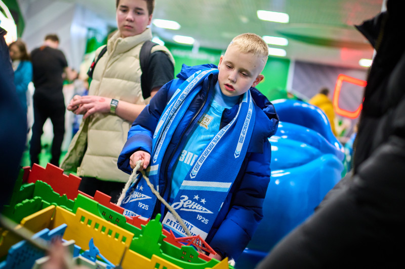 Активности Фан-Променада перед матчем «Зенит» — «Балтика»