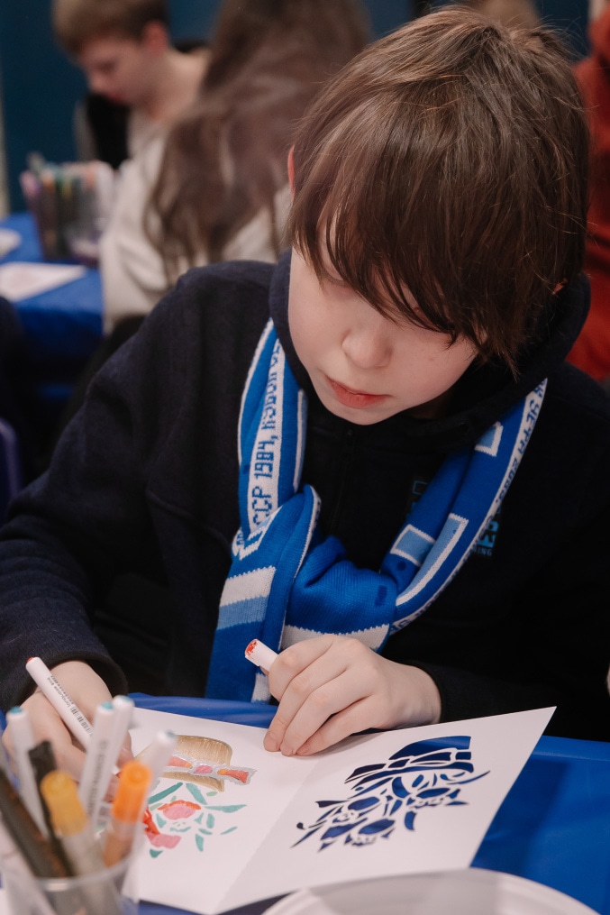 Площадка «Нормальное место» на Фан-Променаде перед матчем с «Балтикой»