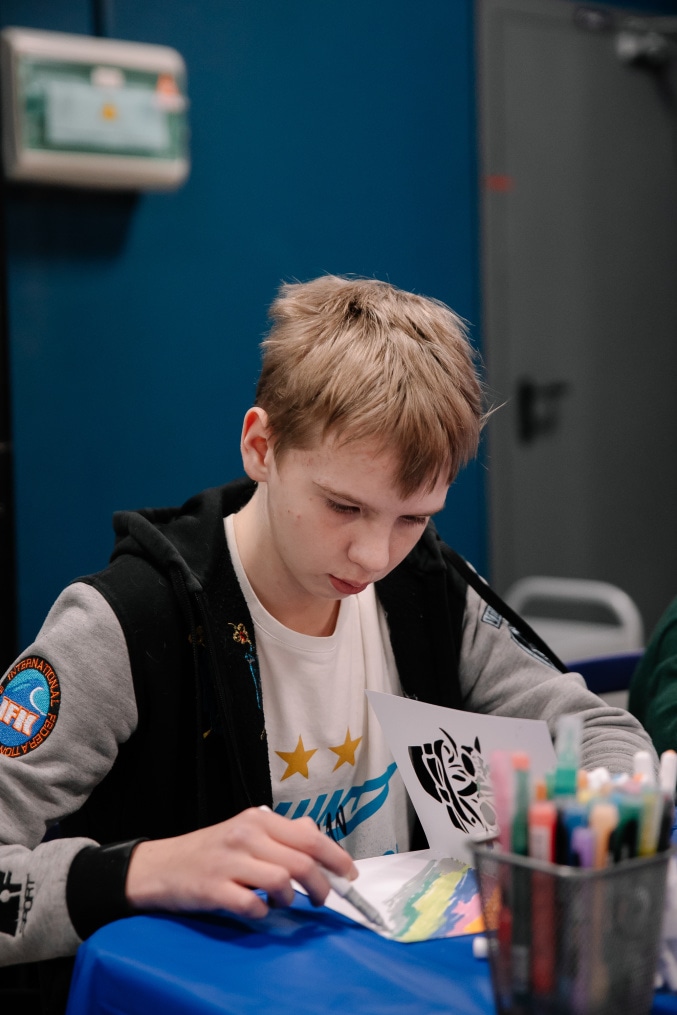 Площадка «Нормальное место» на Фан-Променаде перед матчем с «Балтикой»