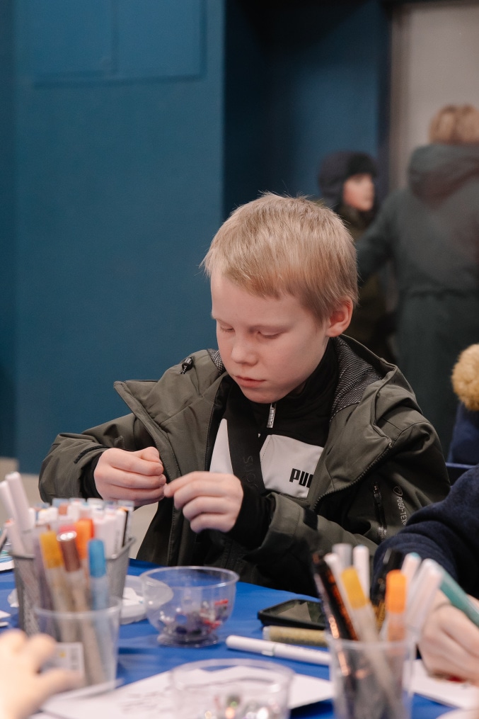 Площадка «Нормальное место» на Фан-Променаде перед матчем с «Балтикой»