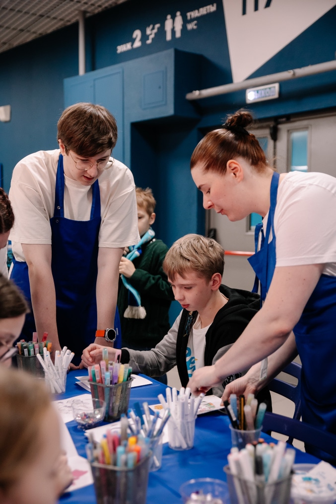 Площадка «Нормальное место» на Фан-Променаде перед матчем с «Балтикой»