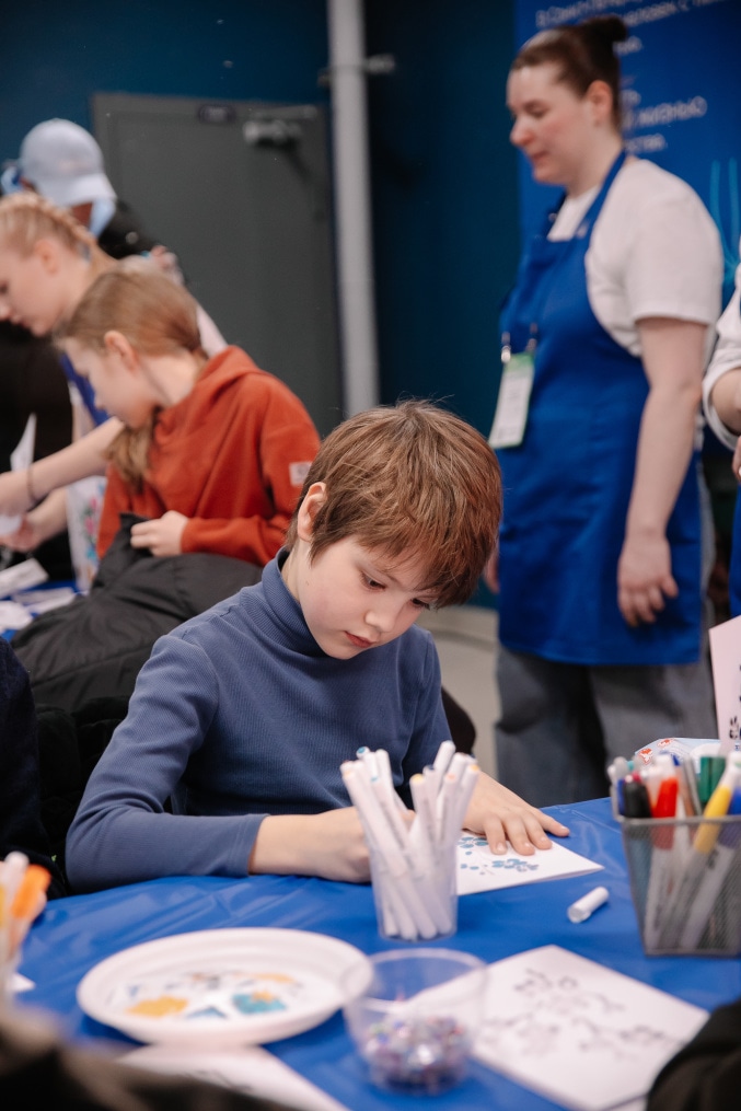 Площадка «Нормальное место» на Фан-Променаде перед матчем с «Балтикой»