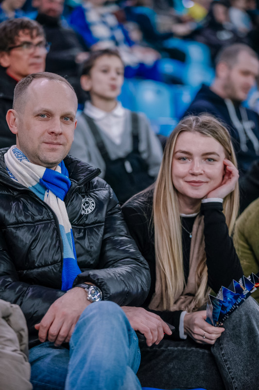 Болельщики на матче «Зенит» — «Балтика»