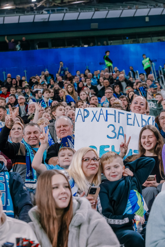 Болельщики на матче «Зенит» — «Балтика»