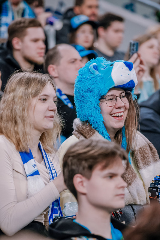 Болельщики на матче «Зенит» — «Балтика»