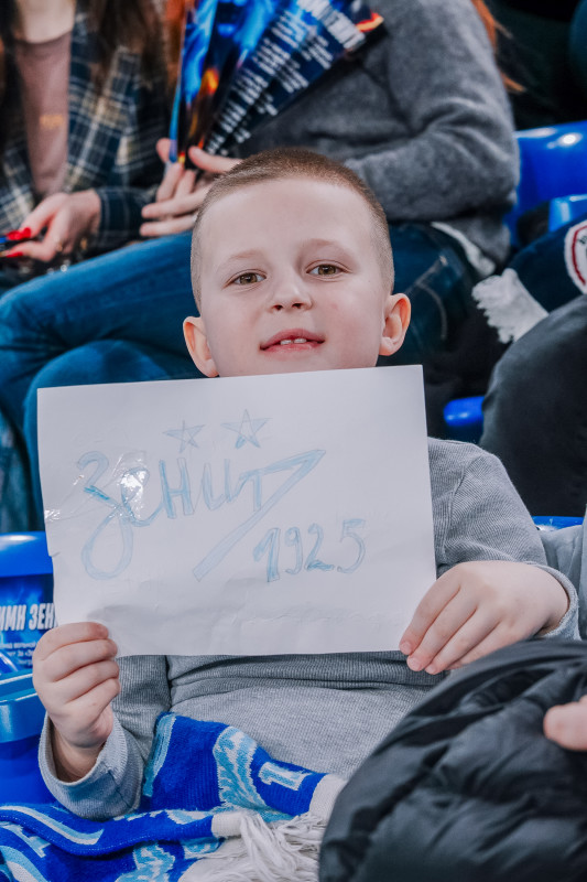 Болельщики на матче «Зенит» — «Балтика»