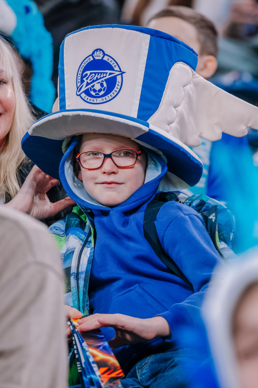 Болельщики на матче «Зенит» — «Балтика»