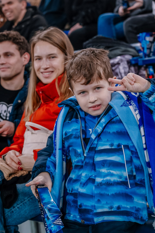 Болельщики на матче «Зенит» — «Балтика»