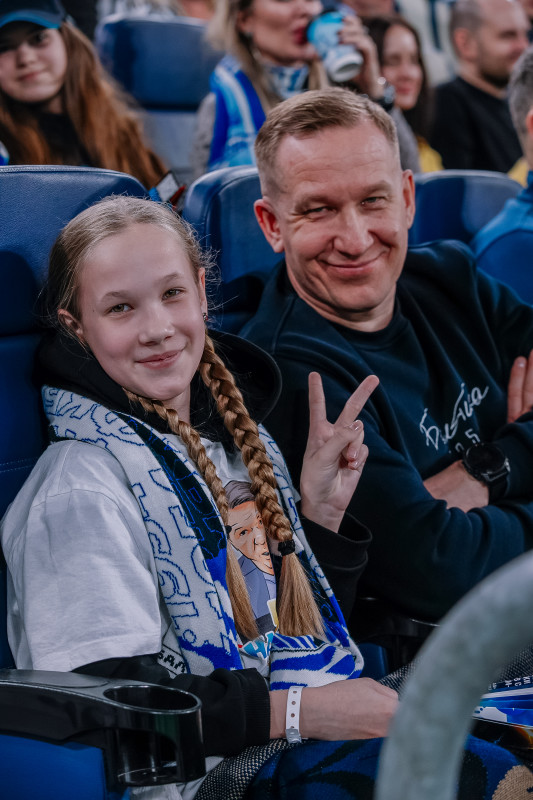 Болельщики на матче «Зенит» — «Балтика»