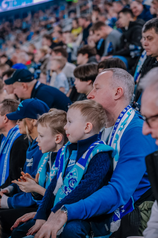 Болельщики на матче «Зенит» — «Балтика»