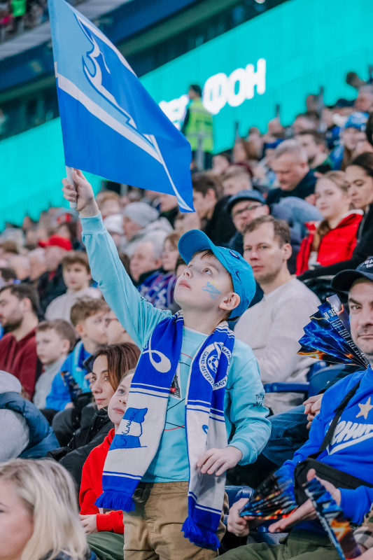 Болельщики на матче «Зенит» — «Балтика»