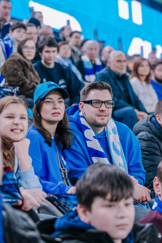 Болельщики на матче «Зенит» — «Балтика»
