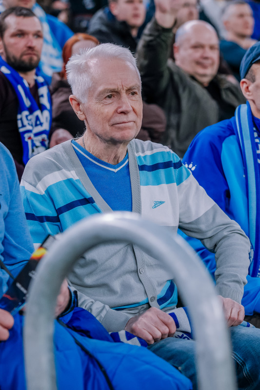 Болельщики на матче «Зенит» — «Балтика»