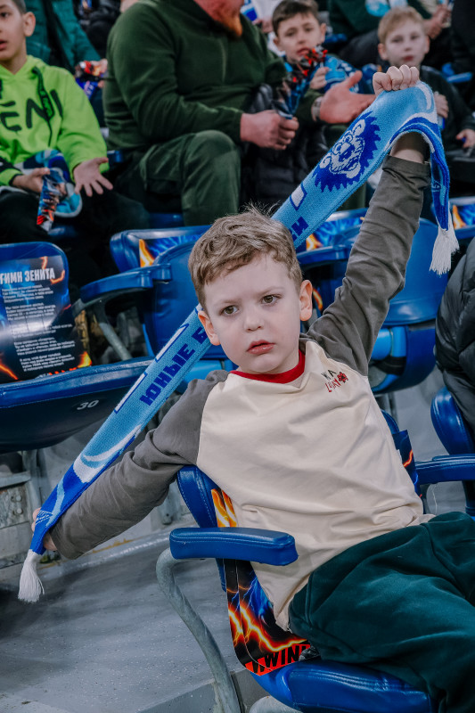 Болельщики на матче «Зенит» — «Балтика»