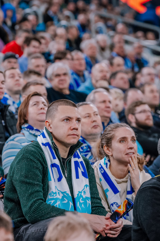 Болельщики на матче «Зенит» — «Балтика»