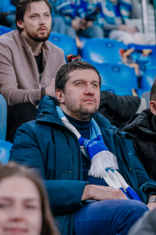 Болельщики на матче «Зенит» — «Балтика»