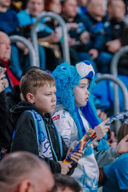 Болельщики на матче «Зенит» — «Балтика»