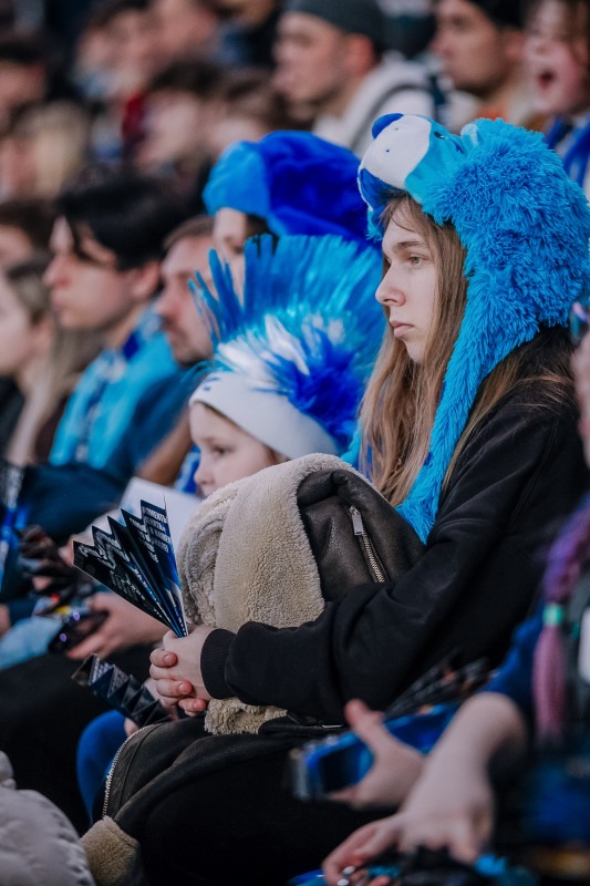 Болельщики на матче «Зенит» — «Балтика»