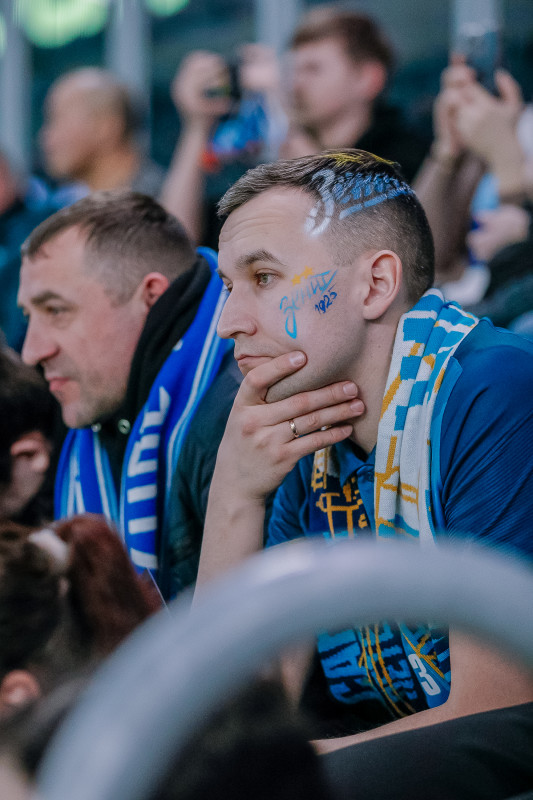 Болельщики на матче «Зенит» — «Балтика»