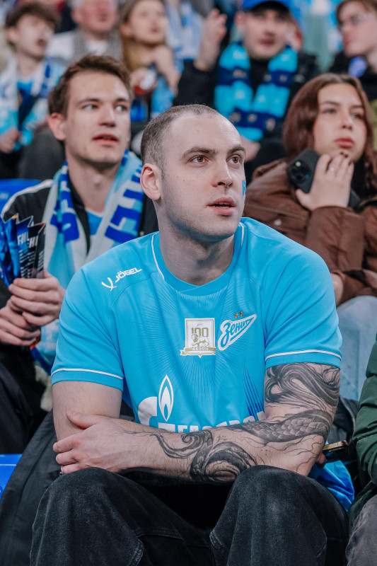 Болельщики на матче «Зенит» — «Балтика»