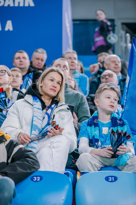 Болельщики на матче «Зенит» — «Балтика»