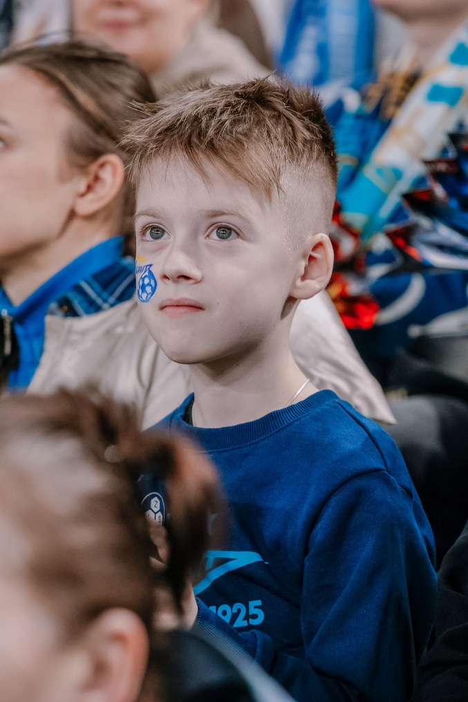 Болельщики на матче «Зенит» — «Балтика»