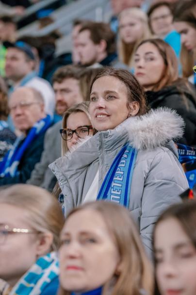 Болельщики на матче «Зенит» — «Балтика»