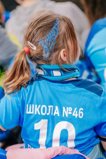 Болельщики на матче «Зенит» — «Балтика»